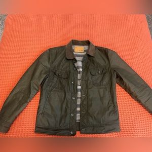 Taylor Stitch - The Long Haul Jacket - sz 38 men waxed canvas